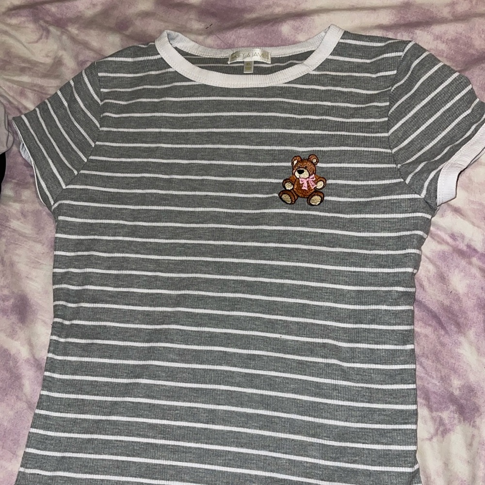 Riley & James Junior teddy bear t shirt no tag but never worn